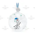 Swarovski Kristall DISNEY FROZEN OLAF BALL ORNAMENT 5625132 Mint Boxed Xmas Neu
