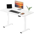 Schreibtisch mit komplett Tischplatte, elektrisch, ergonomisch, höhenverstellbar