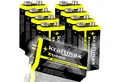 kraftmax 8er Pack Xtreme 9V Block Longlife Batterien 6LR61 9 Volt Batterie