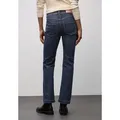 STREET ONE Bootcut-Jeans mit Stretch blau 27