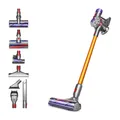 Dyson V8 Absolute, Silber/ Gelb Akku-Bodenstaubsauger
