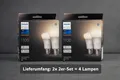 Philips Hue White E27 LED-Lampe 4× (2× 2er-Set), 1100 lm, Bluetooth, Warmweiß