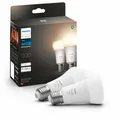 Philips Hue White E27 LED 1100lm Warmweiß Smart Lampe 2er Set 9290024692 NEU