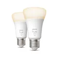 Philips Hue White E27 LED Lampe 9,5W 2er-Pack 1.100 lm dimmbar