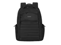 Ewent Urban Notebook Backpack - Laptop Rucksack - Geräumige Aktentasche - Wasserdichter und Praktischer Schulrucksack für Reisen - Passend für Laptops bis zu 44 cm - Schwarz