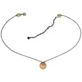 KONPLOTT Kette mit Anhänger KONPLOTT Kette mit Anhänger Casino pastel apricote antik Messing