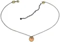 KONPLOTT Kette mit Anhänger Casino pastel multi antik Messing Damenkette