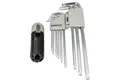 MASTERPROOF PROFESIONAL Steckschlüssel TRX Stiftschlüsselsatz 9-tlg. T10 15 20 25 27 30 40 45 50 mit T-Halter