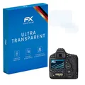 atFoliX Schutzfolie kompatibel mit Canon EOS 1D X Mark II Folie, ultraklare FX Displayschutzfolie (3er Set)