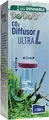 Dennerle CO2 Diffusor Ultra | für Süßwasser-Aquarien bis 400 Liter | aus Acrylglas - mit integriertem Blasenzähler | Membran aus Spezial Sintermaterial (Größe L - für Aquarien 400 Liter)