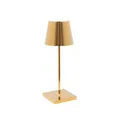 Zafferano Akku Tischleuchte Poldina Pro mini 300mm GOLD
