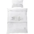 Roba Babybettwäsche, Grau, Textil, Tiere, Rechteckig, 100x135 cm, Schlafen, Babybett-Ausstattung, Babybettwäsche