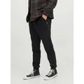 Jack & Jones Sweathose JPSTGORDON mit Kordelzug und Komfortbund unifarben, modisch, regular fit, Sweatware schwarz L