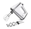 3 Mix 9000 Handmixer GN9101 inkl. Schneebesen und Knethaken Weiß/Silber 750 Watt