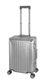 Aluminium Handgepäck Koffer 55 cm – TSA Schloss – Kabinentrolley ohne Reißverschluss – IATA Bordtrolley – Travelhouse Tokyo – 4 Rollen
