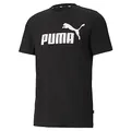 PUMA Herren Ess logo te T shirt, Puma Black, M EU