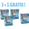 Bozita Cat Tetra Recard  Makrele 3x370g  + 1x370g GRATIS !!!