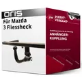 Anhängerkupplung abnehmbar für Mazda 3 Fliessheck 07.2013-05.2019 top