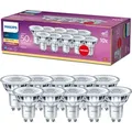 Philips 929001215261 4.59W/2700K 10PACK LED-Reflektor, Sockel GU10 / GZ10, 4,59 Watt, Warmweiß, 2700 K,