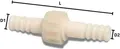 Schlauchverbinder Kunststoff 3/3 Kupplung Tülle 13 mm