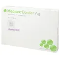 Mepilex Border Ag Schaumverband 10x12,5 cm 5 St