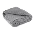 Wohndecke Strick, wometo, OEKO-TEX®, Kuscheldecke mit edlem & schlichtem Strickmuster