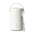 VINSUN Thermobehälter für Essen 800ml mit Löffel - Edelstahl, auslaufsicher, breite Öffnung - doppelwandig isolierter Essensbehälter für Arbeit, Schule, Wandern, Camping