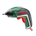 Bosch IXO Akku-Schrauber, mit 32-teiligem Schrauberbit-Set, Micro-USB-Ladegerät,