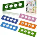 Bresser Junior 8859470 - Mikroskop-Starter-Set, 24 Dauerpräparaten zu Tieren,...