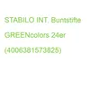 STABILO Buntstifte GREENcolors 17,5cm 24 Stück Kartonetui (4006381573825)