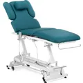 Massageliege elektrisch Massagebank Therapieliege Massagetisch 200 kg Dunkelblau
