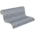 A.S. Création Vliestapete, Geometrisch Blau 375644 Wandtapete Vlies Satin Rolle Tapete VILLA blau