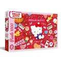 Hello Kitty  Puzzle 1000 Elemente  Weihnachtspuzzle, für Erwachsene und Kind...