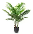 Künstliche Palme 90 cm Kunstpflanze Kunstpalme Deko mit Topf KP111 Real-Touch