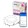 WiZ RGBIC Smart LED Fairy Light - Lichterkette mit 160 LEDs, 16 Mio. Farben + Weißschattierungen, 8 Lichtzonen, verbindet sich mit WLAN, Sprach- / App-Steuerung, funktioniert mit Google Home, Alexa