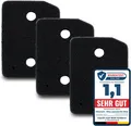 3er Set Filter passt für Miele T1 9164761 Trockner Wärmepumpentrockner Fein-Grob