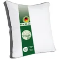 Dreamstar Kopfkissen Kopfkissen - einzeln oder 2er-Set - 40x80 & 80x80 cm - Hotelqualität, Füllung: Soft Touch Hohlfaser, Seitenschläfer, Bauchschläfer, Rückenschläfer, 1-tlg., stützend & entlastend - atmungsaktiv & allergikergeeignet weiß 80 cm x 80 cm