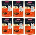 ANIMONDA Vom Feinsten Fines mit Filets Nassfutter Ente &Putenfilet Katzen 6x85g