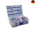 Elektronik Komponenten Set 1390 Stück Dioden Widerstände Transistoren LED