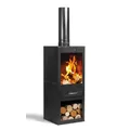 CookKing Outdoor-Ofen "Rosa", BxHxT: 40 x 150 x 40 cm, schwarz
