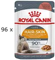 (€ 16,62/kg) Royal Canin Hair & Skin Care in Soße - für Katzen - 96 x 85 g