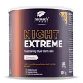 Nature’s Finest Night Burn Extreme - Schlaf Komplex Mit Baldrian Hochdosiert, L-Carnitin & Morosil (400mg), Stoffwechsel Komplex Für Die Nacht, Vegan - 125 g