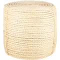 vidaXL Seil 100% Sisal 8 mm 50 m 155018