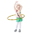 Hoopomania Hula-Hoop-Reifen Glamour Kinder Hula Hoop, Ø60cm, Gelb-Gelb