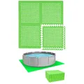 Poolunterlage für 244 cm Pool - 28 EVA Matten - 1cm Outdoor Unterlegmatten Set