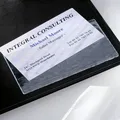Sigel Visitenkarten-Tasche, selbstklebend VZ115 max. Anzahl der Karten:100 Karten 100 St.