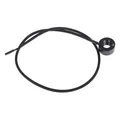 Alphacool Eiszapfen Temperatursensor G1/4 IG/IG mit AG Adapter - Deep Black