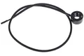 Alphacool 17363 Eiszapfen Temperatursensor G1/4 IG/IG mit AG Adapter - Deep Black Sensor