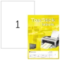 TOP STICK 8720 Universal-Etiketten 210 x 297 mm weiß 100 Blatt