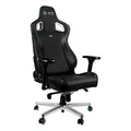 noblechairs Epic Gaming Chair, Bürostuhl Ergonomisch, Schreibtisch Stuhl, Gaming Stuhl, PU Leder Hybrid Bezug, Belastbarkeit 120, Mercedes AMG Petronas, Formula One Team 2021 Edition